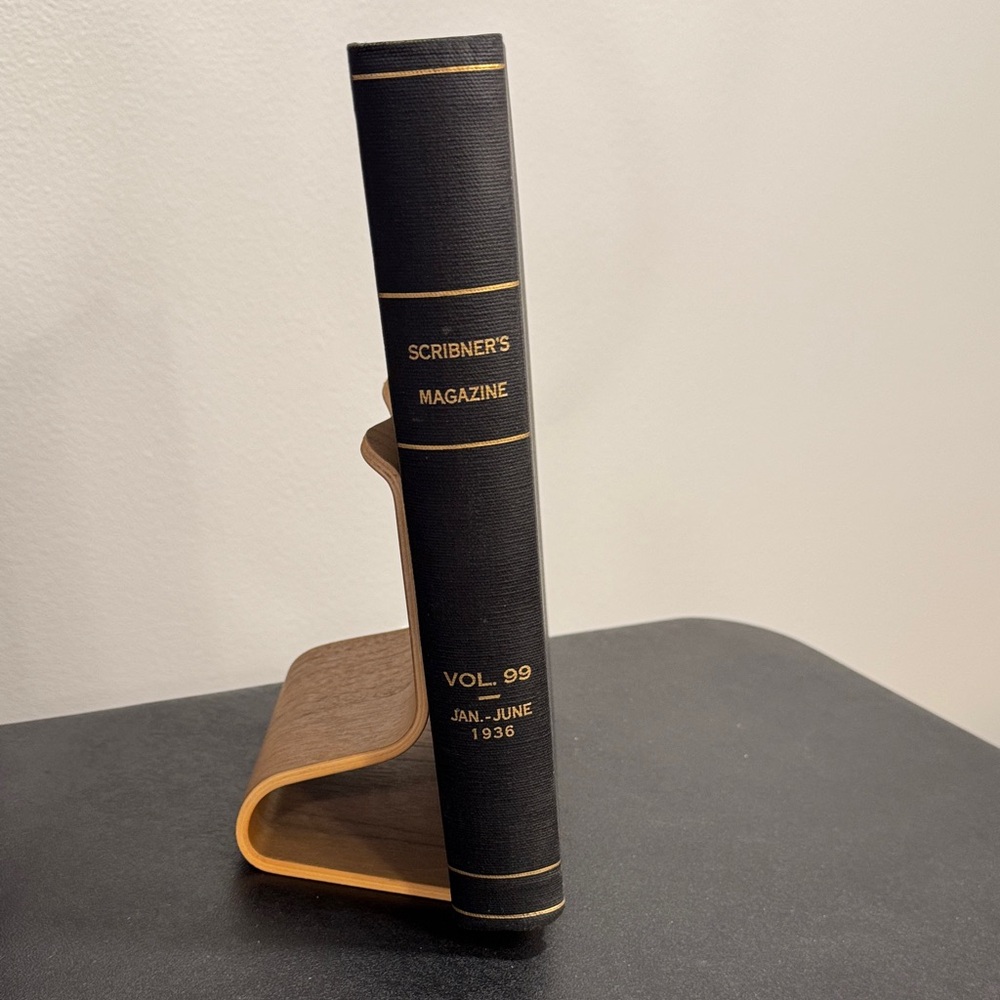 Scribner's Magazine Vol 99 Jan-June 1936 Black Hardcover
